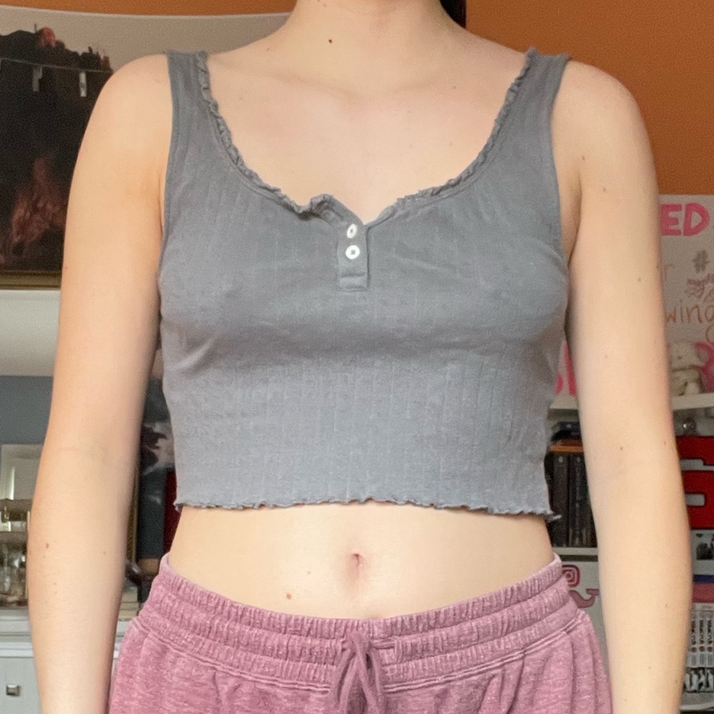 American eagle cropped tank